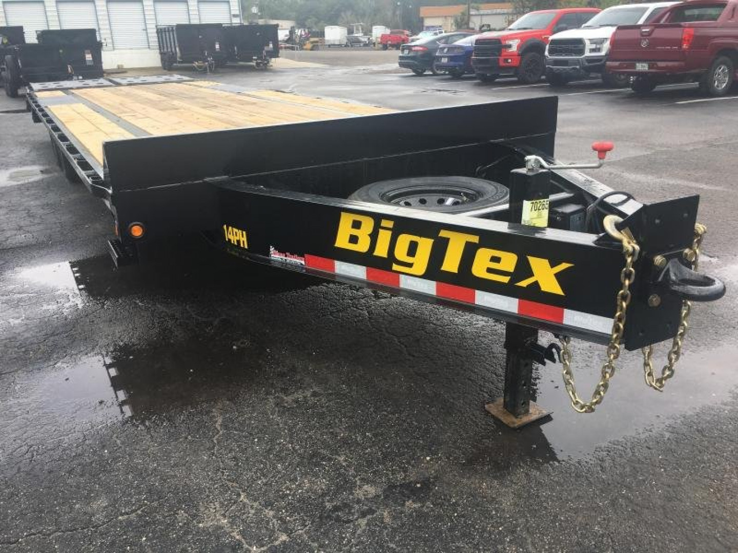 New 14PH-25BK+5MR BIG TEX 8.5' X 30' FLATBED TRAILER W/ MEGA RAMPS