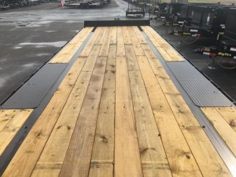 New 14PH-25BK+5MR BIG TEX 8.5' X 30' FLATBED TRAILER W/ MEGA RAMPS