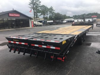 New 14PH-25BK+5MR BIG TEX 8.5' X 30' FLATBED TRAILER W/ MEGA RAMPS