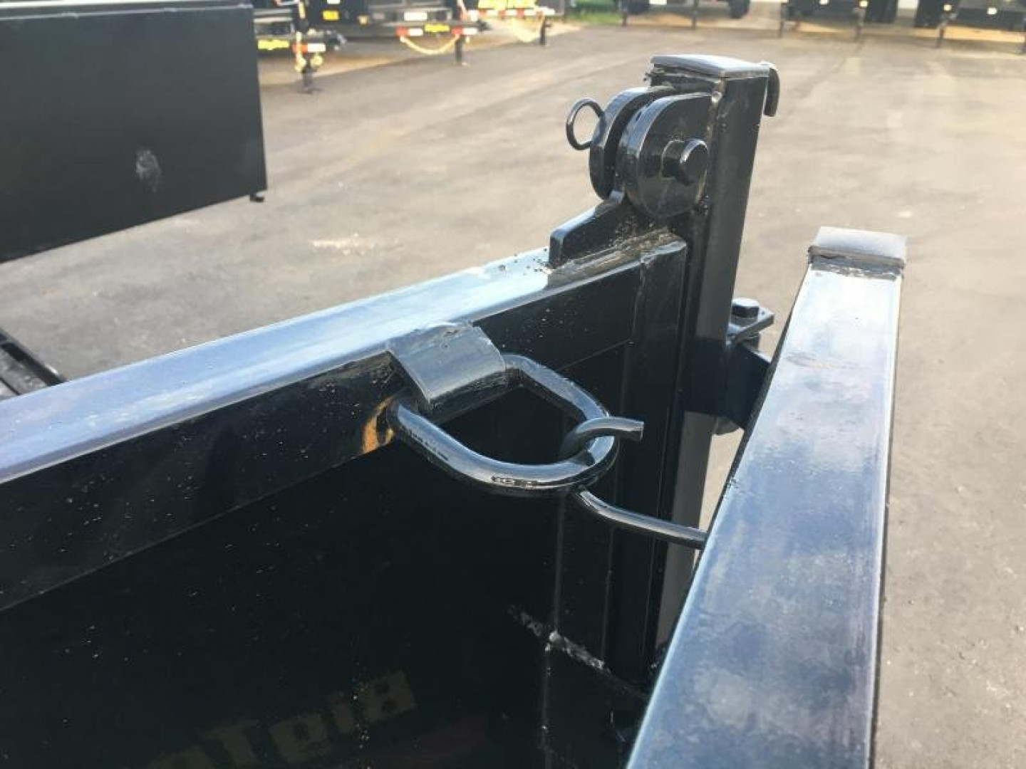 New 14LP-14 BIG TEX 7' X 14' DUMP TRAILER W/ TARP & COMBO REAR GATE W/ 6' SLIDE IN RAMPS