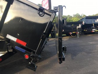 New 14LP-14 BIG TEX 7' X 14' DUMP TRAILER W/ TARP & COMBO REAR GATE W/ 6' SLIDE IN RAMPS