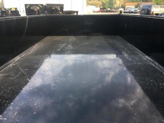 New 14LP-14 BIG TEX 7' X 14' DUMP TRAILER W/ TARP & COMBO REAR GATE W/ 6' SLIDE IN RAMPS