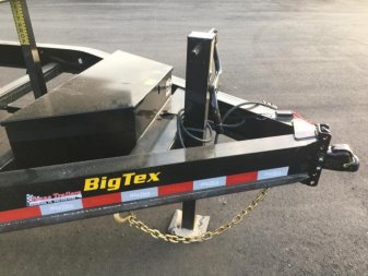 New 14LP-14 BIG TEX 7' X 14' DUMP TRAILER W/ TARP & COMBO REAR GATE W/ 6' SLIDE IN RAMPS