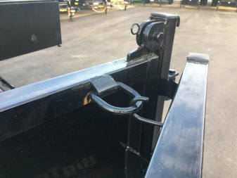 New 14LP-14 BIG TEX 7' X 14' DUMP TRAILER W/ TARP & COMBO REAR GATE W/ 6' SLIDE IN RAMPS