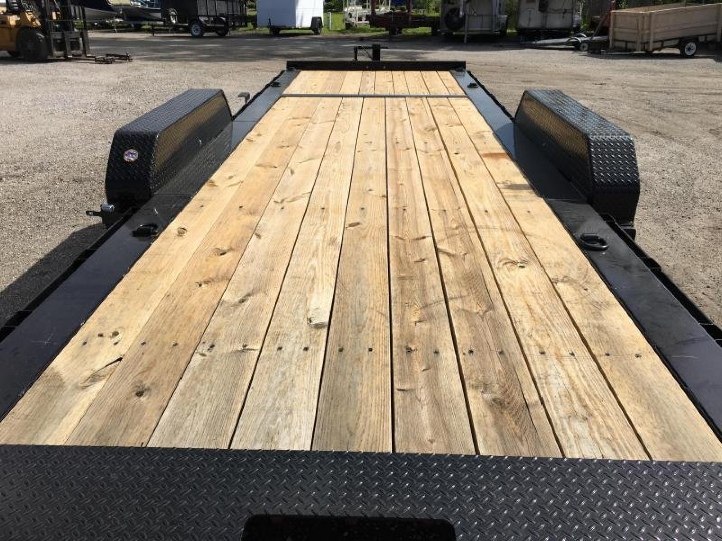 New 16TL-20BK BIG TEX 7' X 20' EQUIPMENT TRAILER
