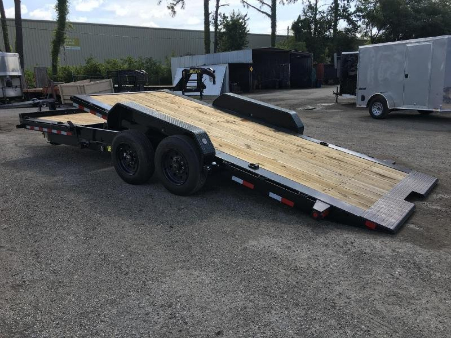 New 16TL-20BK BIG TEX 7' X 20' EQUIPMENT TRAILER