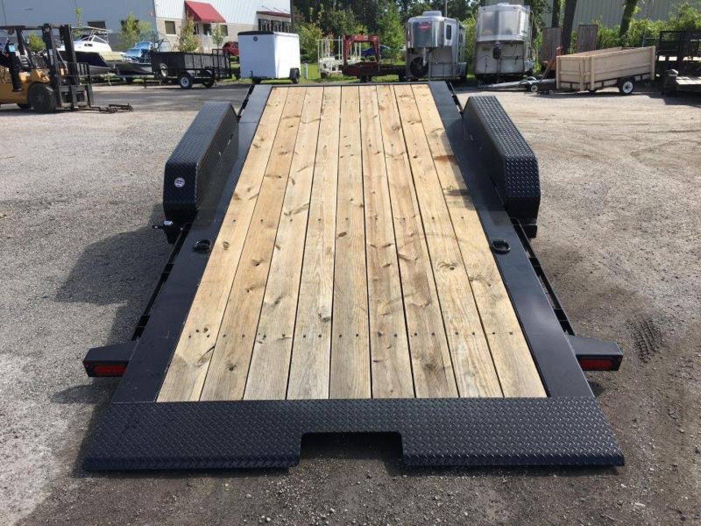 New 16TL-20BK BIG TEX 7' X 20' EQUIPMENT TRAILER