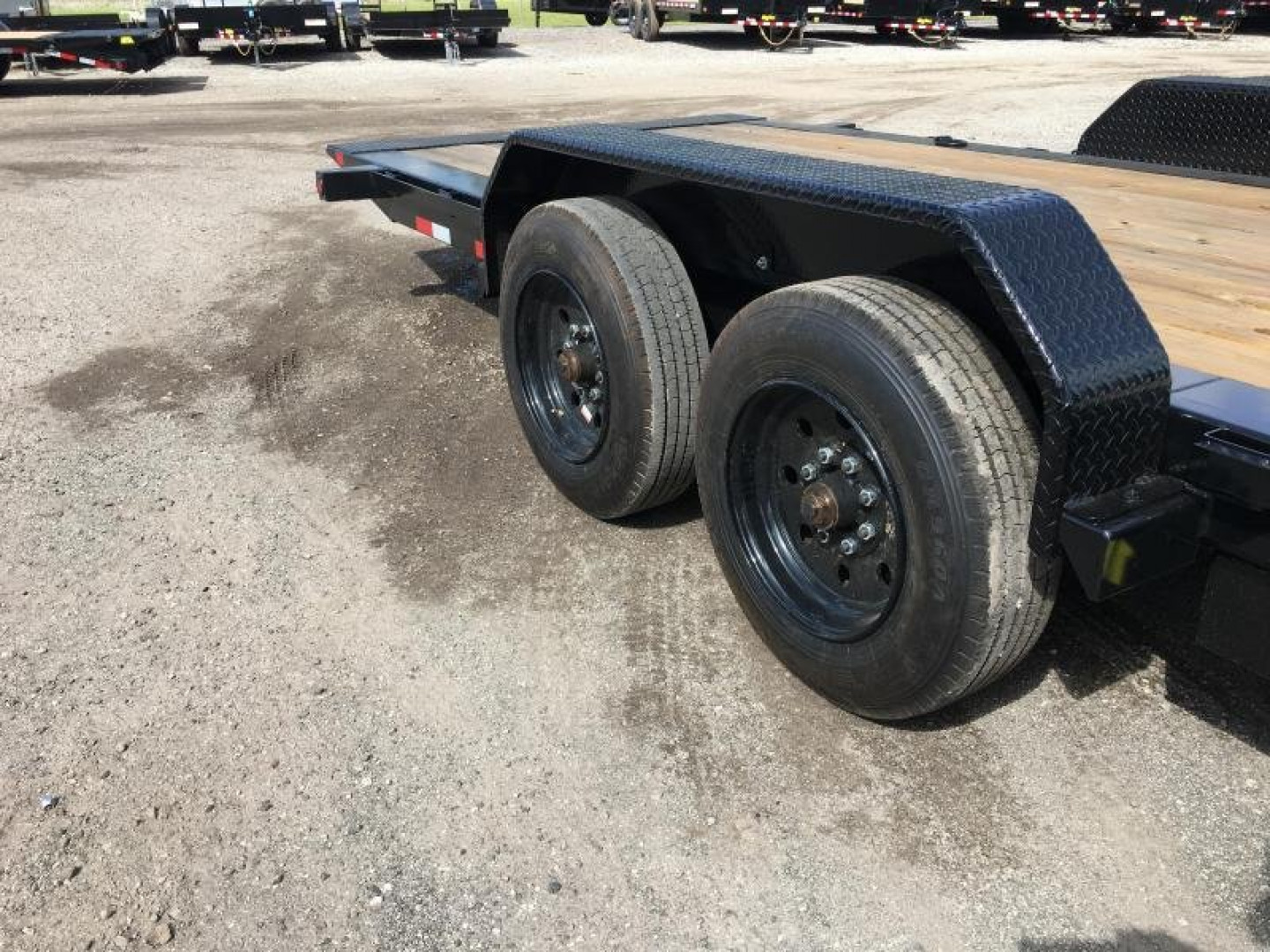 New 16TL-20BK BIG TEX 7' X 20' EQUIPMENT TRAILER
