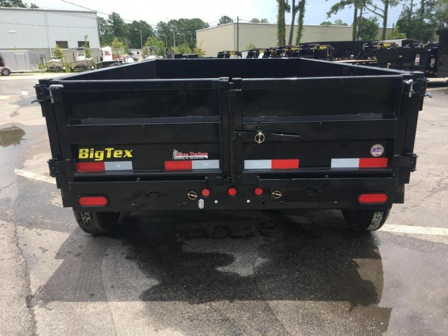 New 90SR-10BK7SIR BIG TEX 6' X 10' DUMP TRAILER W/ DOUBLE REAR DOORS