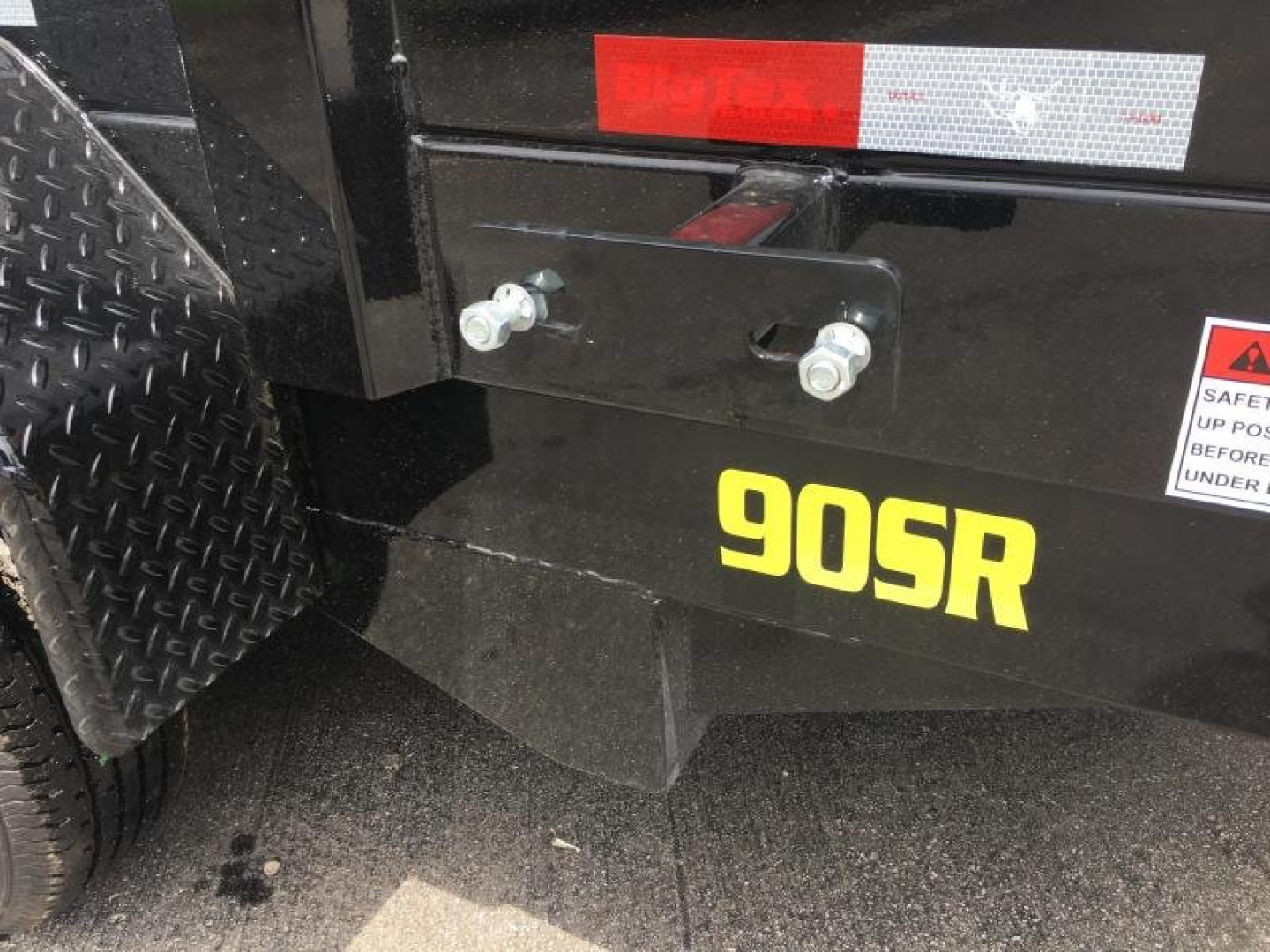 New 90SR-10BK7SIR BIG TEX 6' X 10' DUMP TRAILER W/ DOUBLE REAR DOORS
