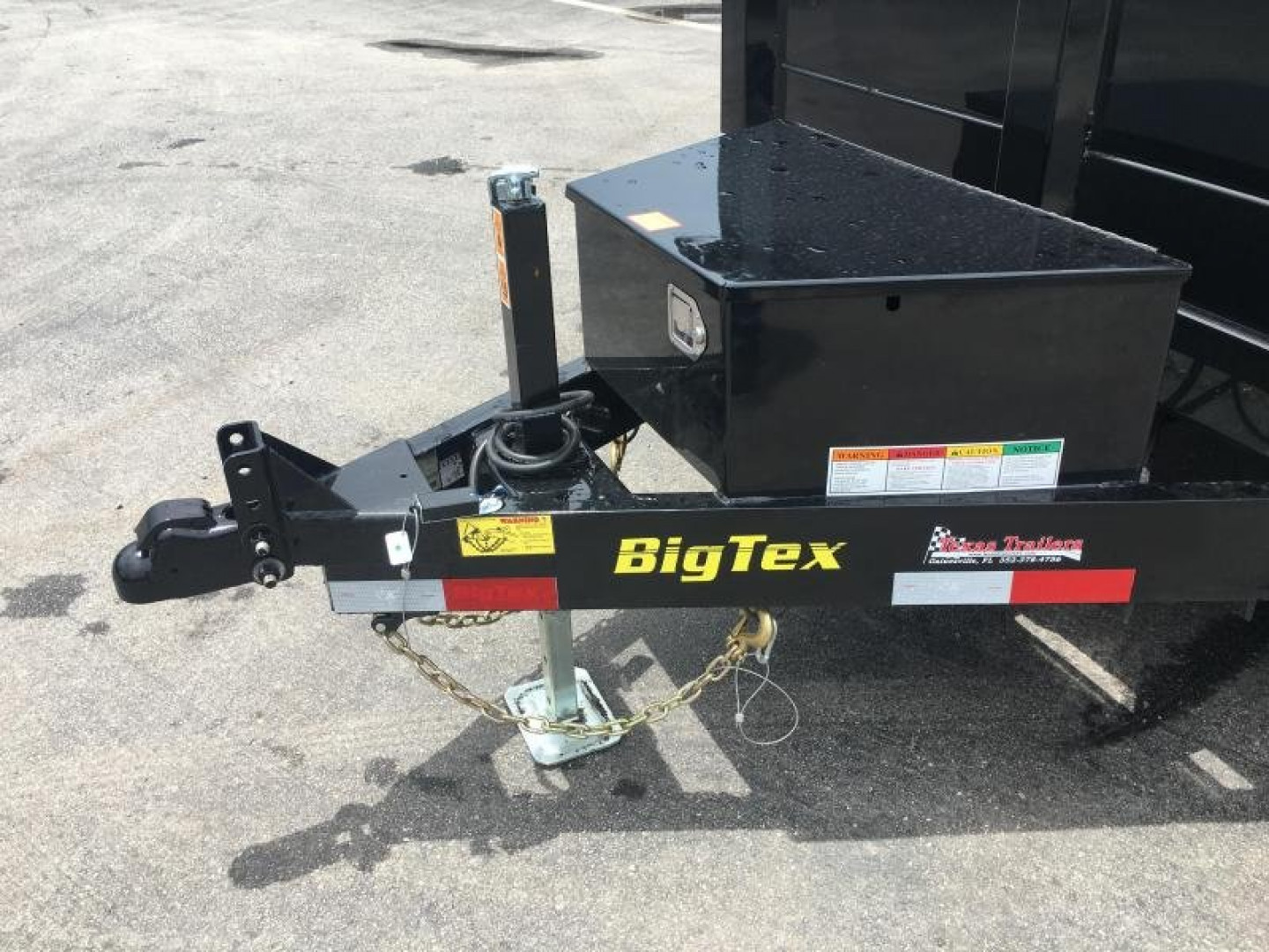 New 90SR-10BK7SIR BIG TEX 6' X 10' DUMP TRAILER W/ DOUBLE REAR DOORS