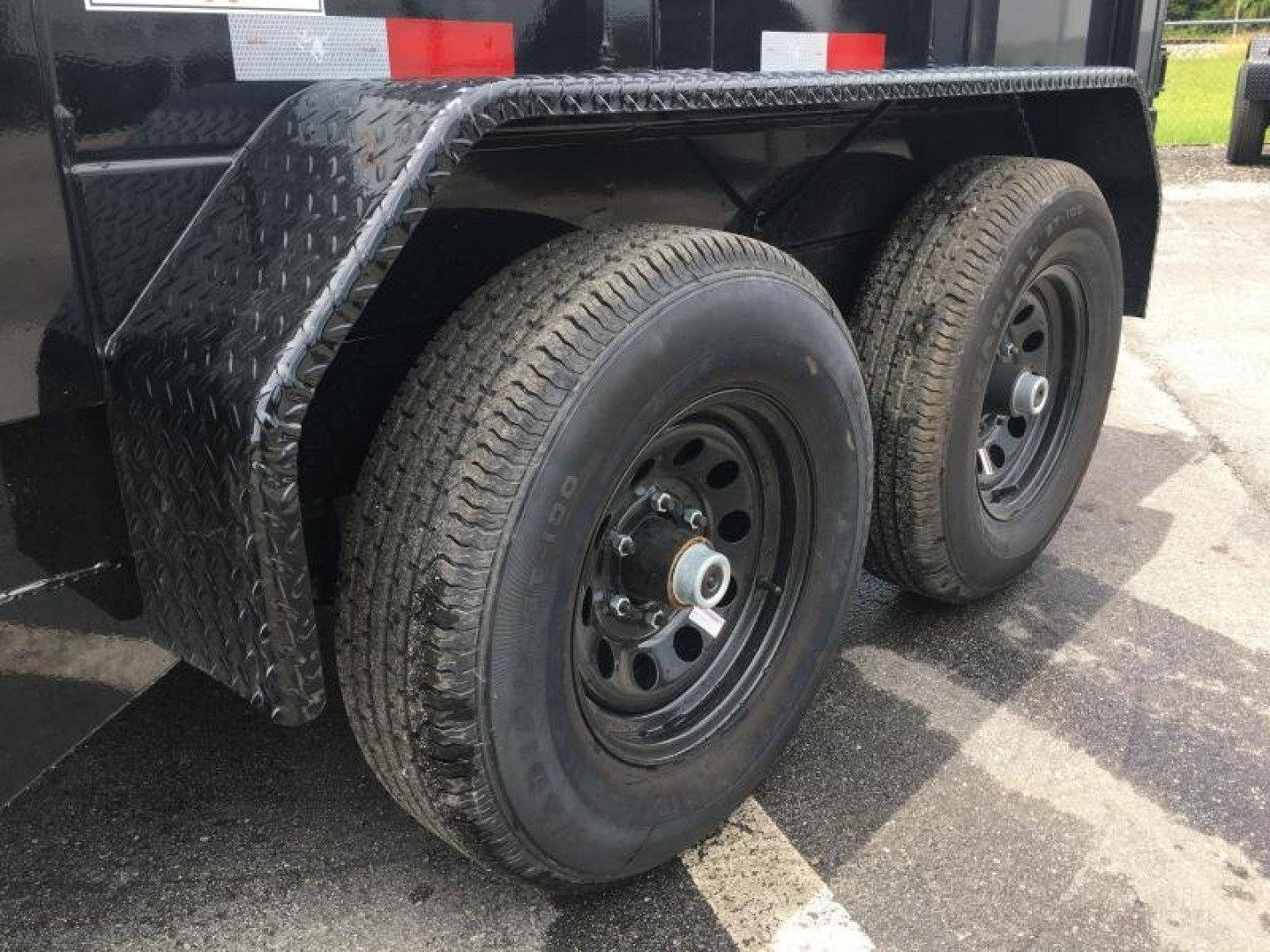 New 90SR-10BK7SIR BIG TEX 6' X 10' DUMP TRAILER W/ DOUBLE REAR DOORS