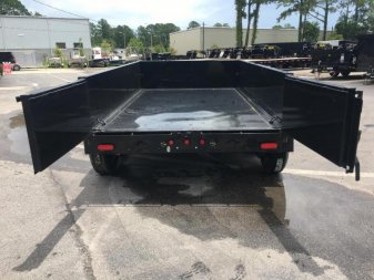 New 90SR-10BK7SIR BIG TEX 6' X 10' DUMP TRAILER W/ DOUBLE REAR DOORS