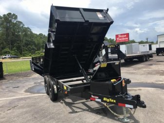 New 90SR-10BK7SIR BIG TEX 6' X 10' DUMP TRAILER W/ DOUBLE REAR DOORS