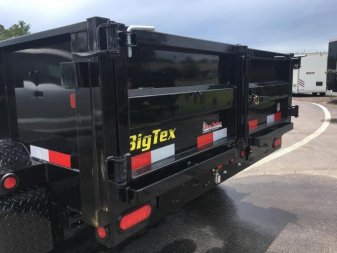 New 90SR-10BK7SIR BIG TEX 6' X 10' DUMP TRAILER W/ DOUBLE REAR DOORS