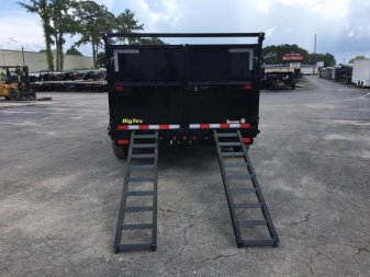 New 14GX-16BK6-P4 BIG TEX 7' X 16' DUMP TRAILER W/ 4' SIDES
