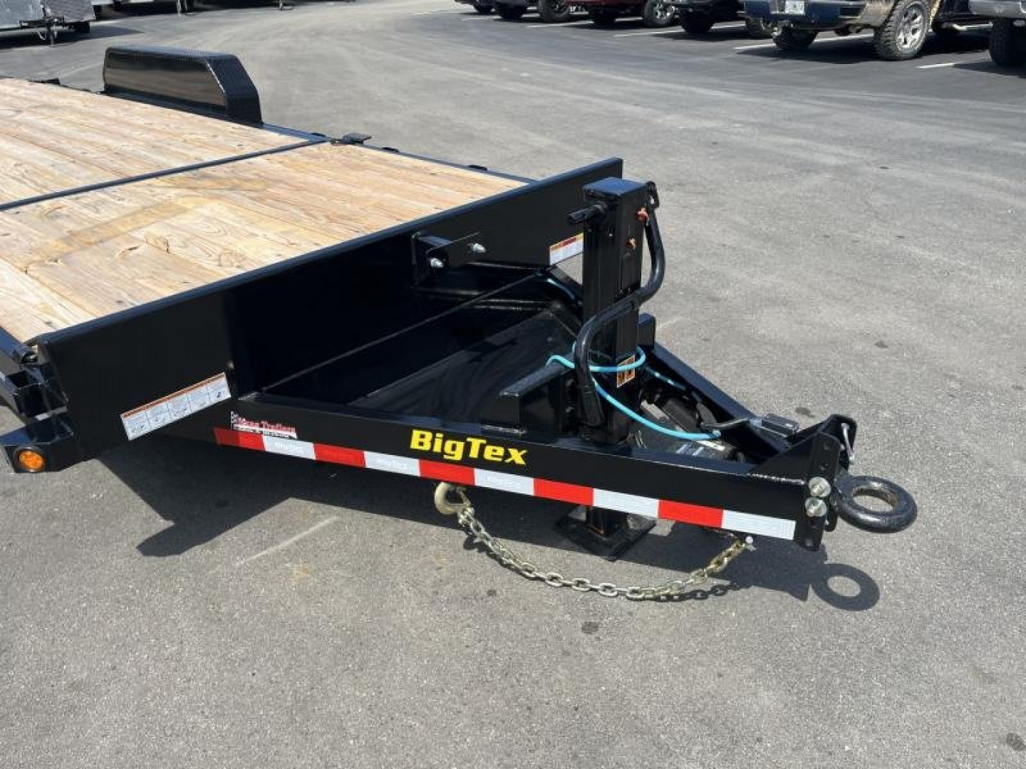 New 14TL-22BK BIG TEX 7' X 22' TILT DECK / EQUIPMENT TRAILER