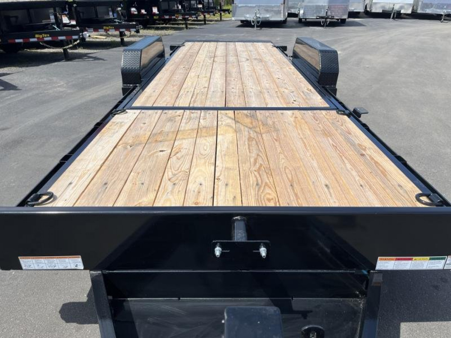 New 14TL-22BK BIG TEX 7' X 22' TILT DECK / EQUIPMENT TRAILER