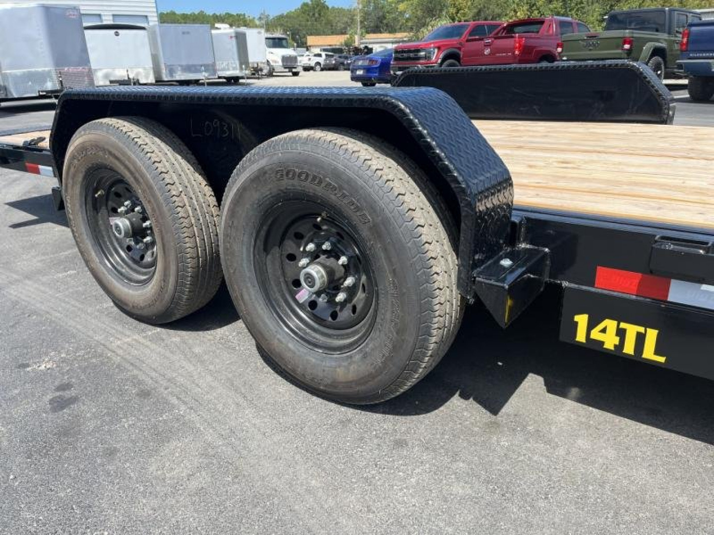 New 14TL-22BK BIG TEX 7' X 22' TILT DECK / EQUIPMENT TRAILER