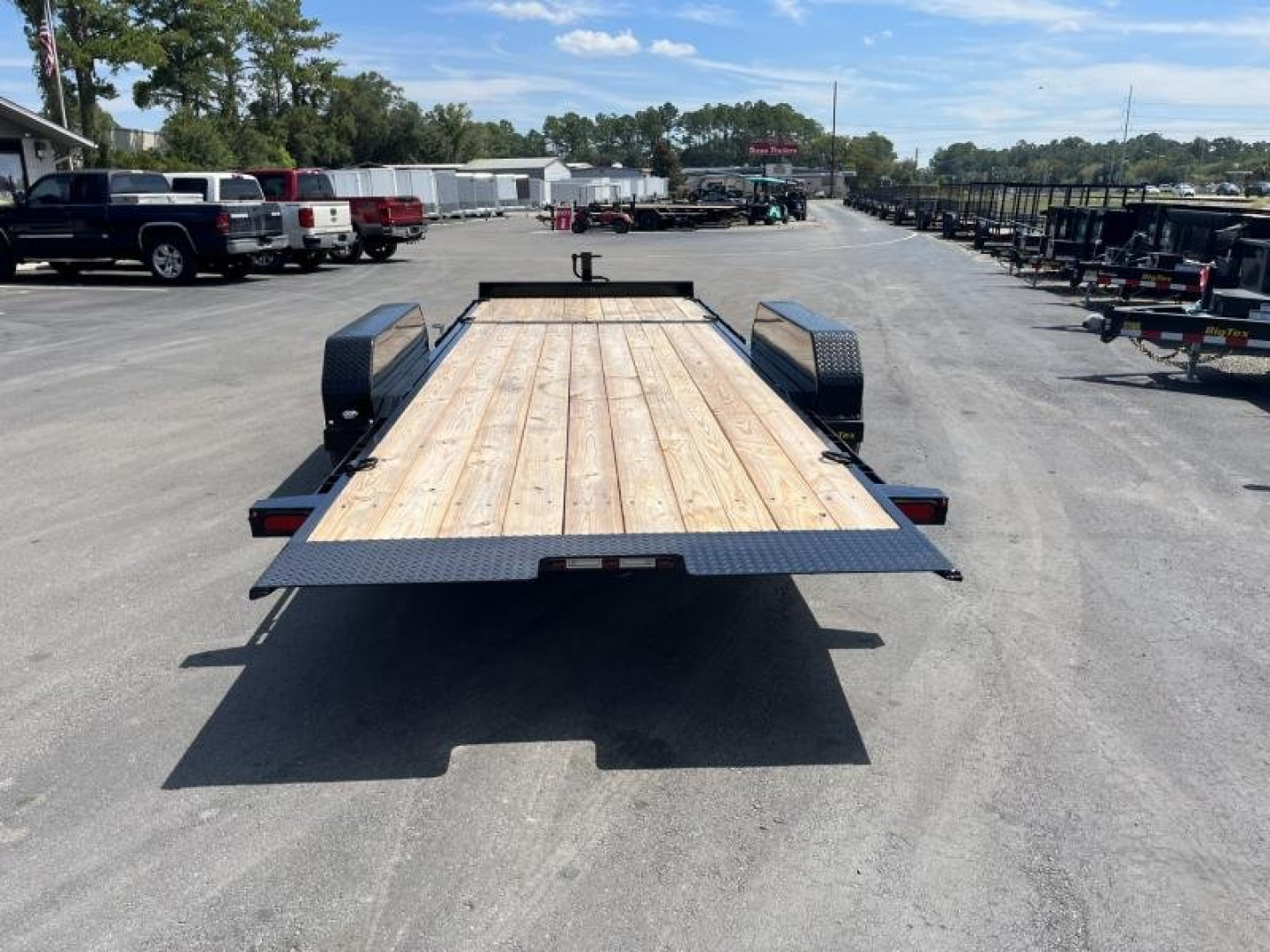New 14TL-22BK BIG TEX 7' X 22' TILT DECK / EQUIPMENT TRAILER