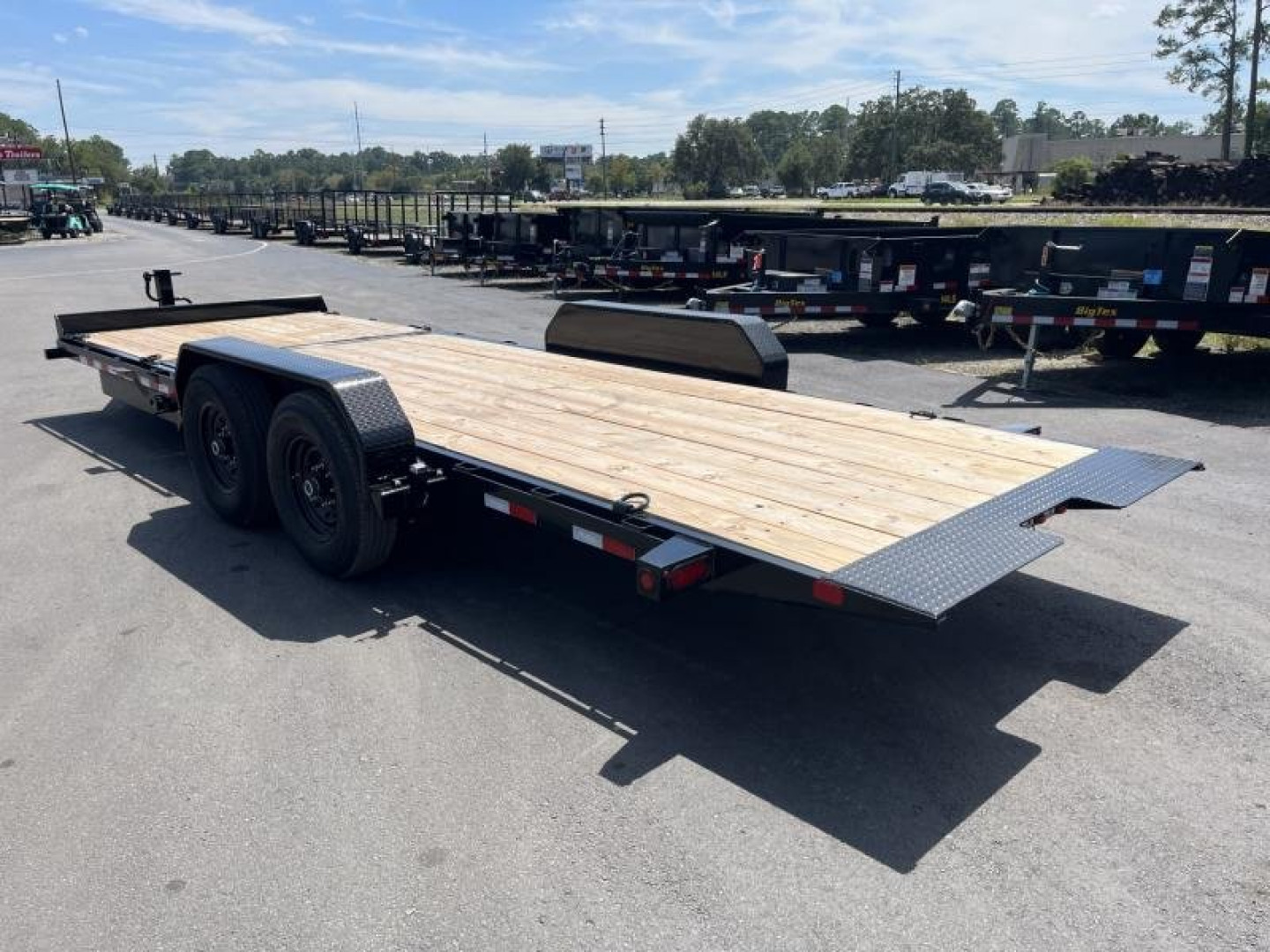 New 14TL-22BK BIG TEX 7' X 22' TILT DECK / EQUIPMENT TRAILER