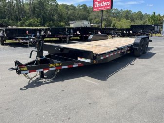 New 14TL-22BK BIG TEX 7' X 22' TILT DECK / EQUIPMENT TRAILER