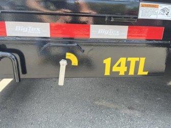 New 14TL-22BK BIG TEX 7' X 22' TILT DECK / EQUIPMENT TRAILER