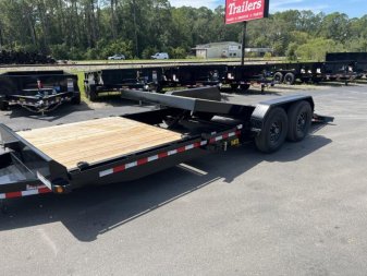 New 14TL-22BK BIG TEX 7' X 22' TILT DECK / EQUIPMENT TRAILER
