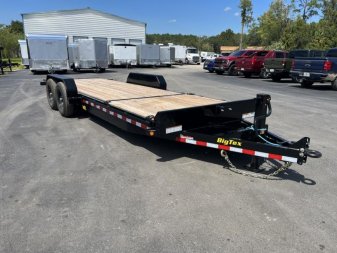 New 14TL-22BK BIG TEX 7' X 22' TILT DECK / EQUIPMENT TRAILER