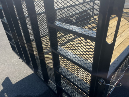 New LM61810U TEXAS TRAILERS 6'10" X 18' LAWN MAINTENANCE TRAILER W/ CUSTOM OPTIONS