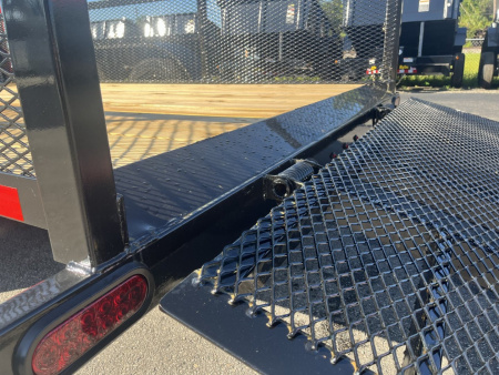 New LM61810U TEXAS TRAILERS 6'10" X 18' LAWN MAINTENANCE TRAILER W/ CUSTOM OPTIONS