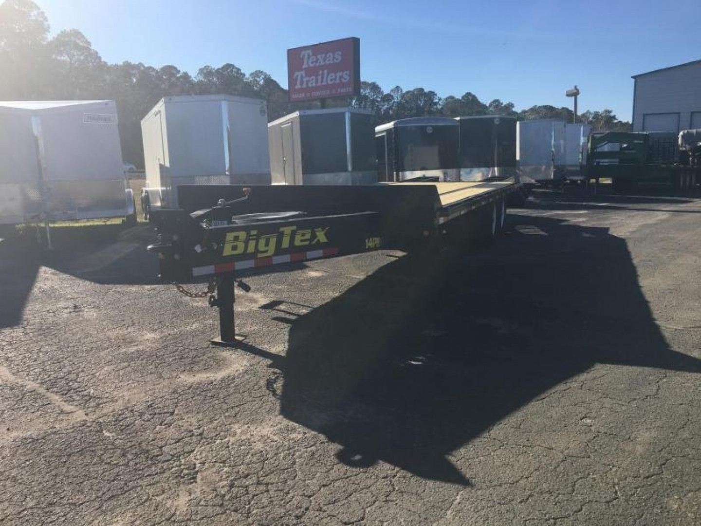 New 14PH-20BK+5 BIG TEX 8.5' X 25' FLATBED TRAILER