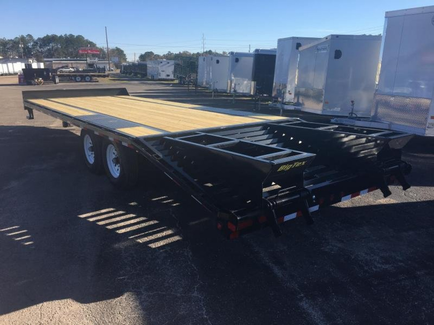 New 14PH-20BK+5 BIG TEX 8.5' X 25' FLATBED TRAILER