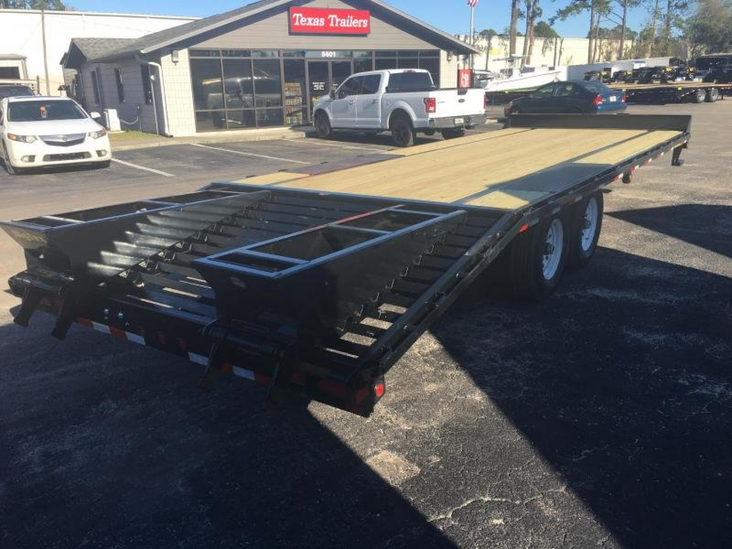 New 14PH-20BK+5 BIG TEX 8.5' X 25' FLATBED TRAILER