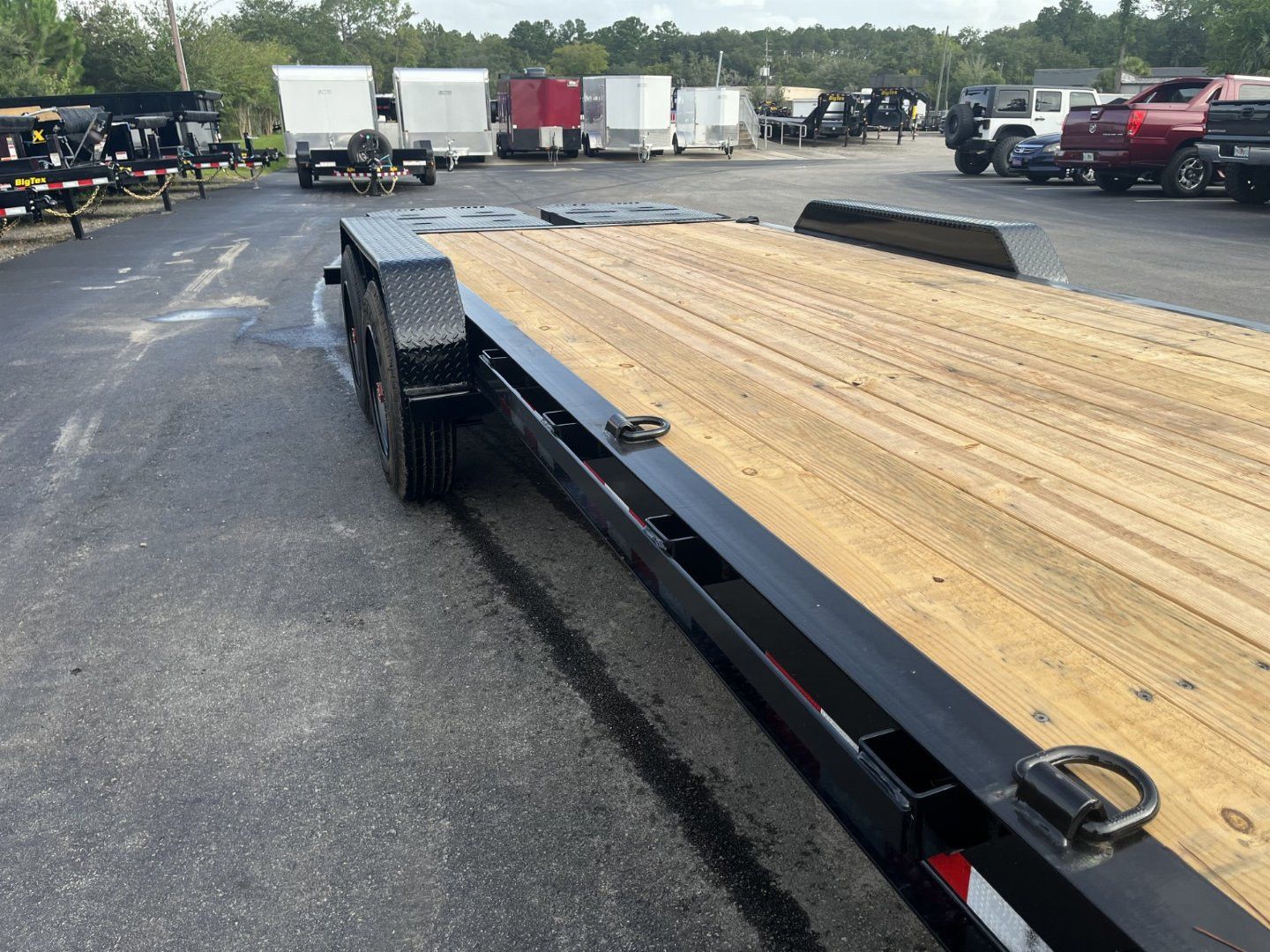New 16EH-20D3A-MRBK BIG TEX 7' X 20' EQUIPMENT TRAILER