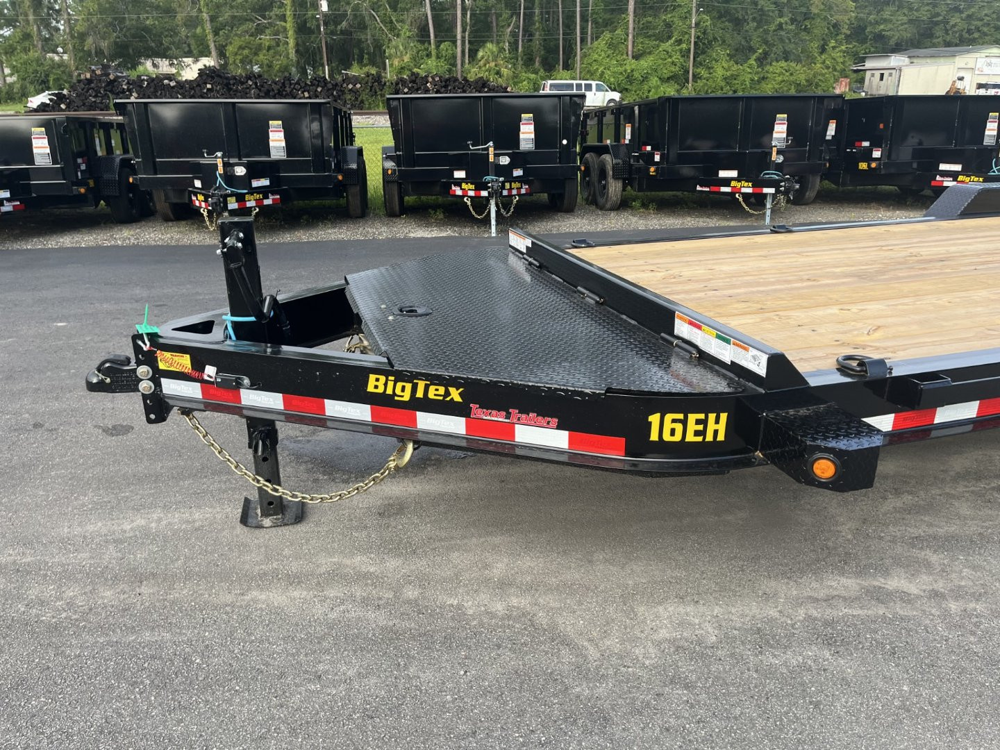 New 16EH-20D3A-MRBK BIG TEX 7' X 20' EQUIPMENT TRAILER