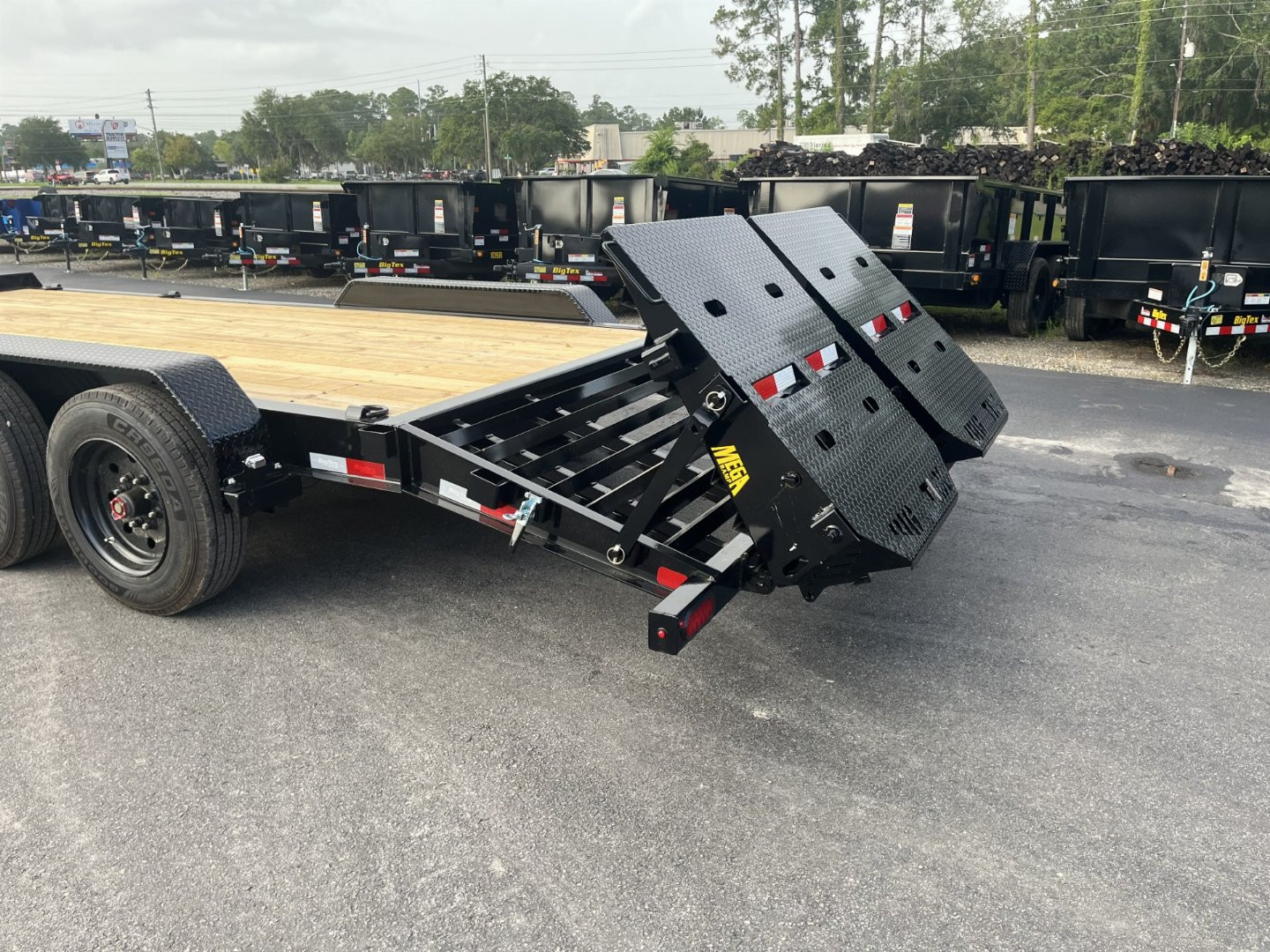 New 16EH-20D3A-MRBK BIG TEX 7' X 20' EQUIPMENT TRAILER