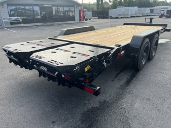 New 16EH-20D3A-MRBK BIG TEX 7' X 20' EQUIPMENT TRAILER