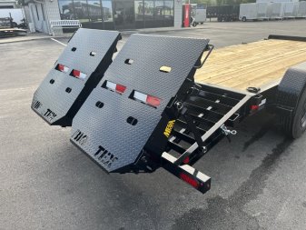 New 16EH-20D3A-MRBK BIG TEX 7' X 20' EQUIPMENT TRAILER