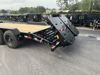New 16EH-20D3A-MRBK BIG TEX 7' X 20' EQUIPMENT TRAILER