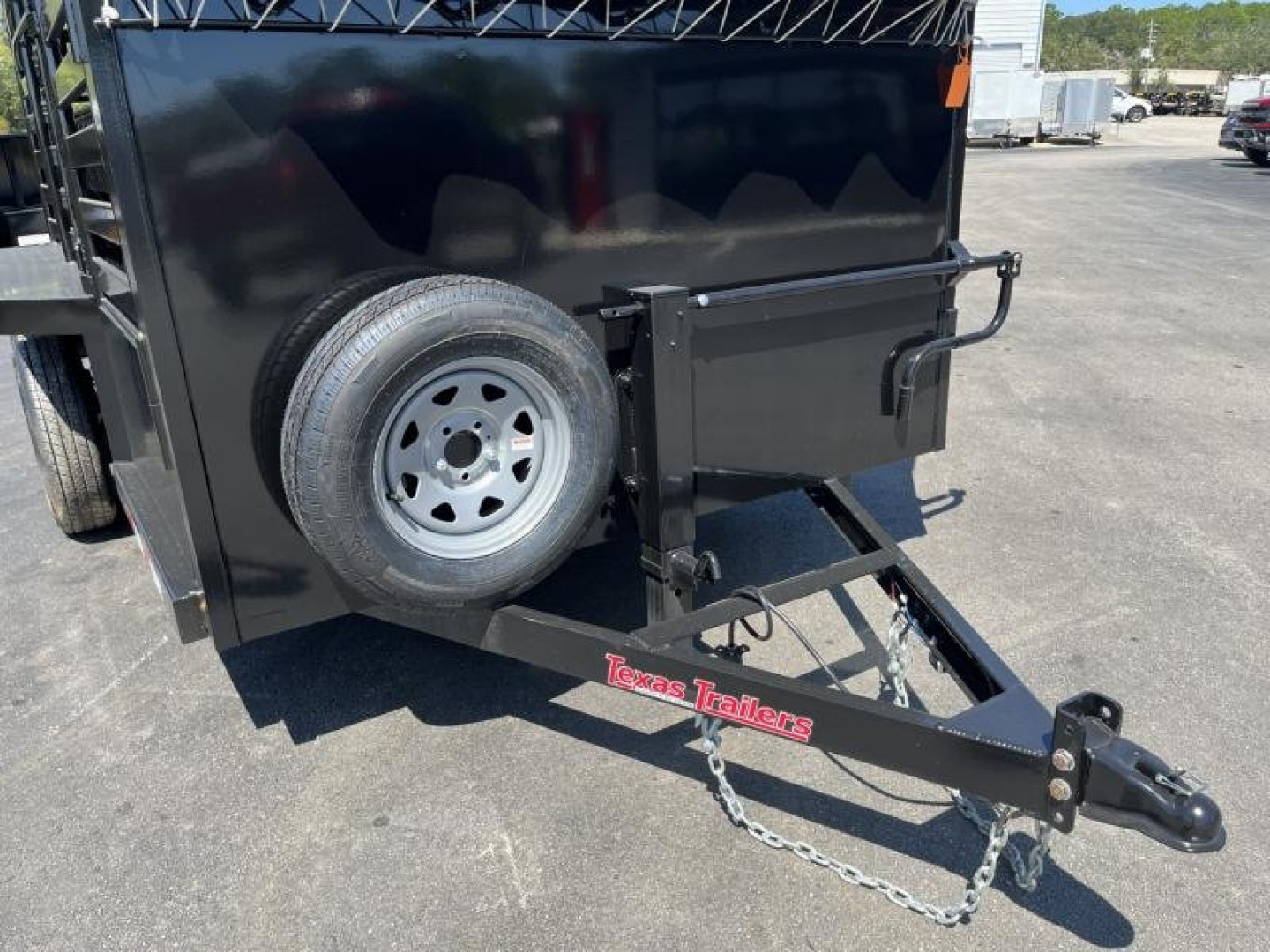 New ST1270B TEXAS TRAILERS 12' BUMPER PULL STOCK TRAILER