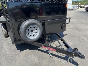 New ST1270B TEXAS TRAILERS 12' BUMPER PULL STOCK TRAILER