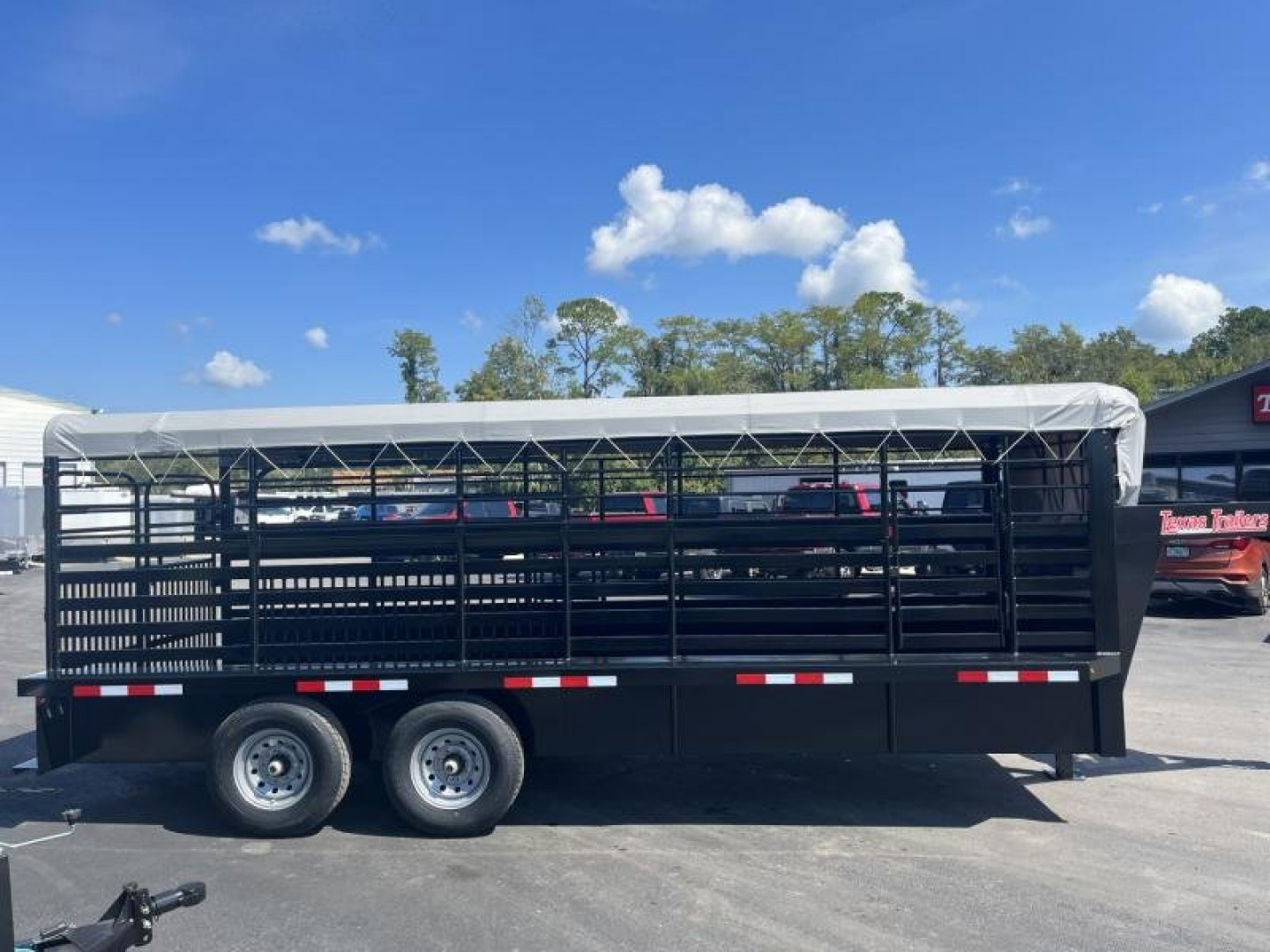 New ST2012G TEXAS TRAILERS 20' GOOSENECK STOCK TRAILER