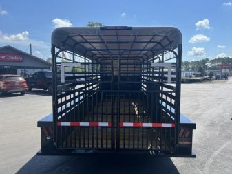 New ST2012G TEXAS TRAILERS 20' GOOSENECK STOCK TRAILER