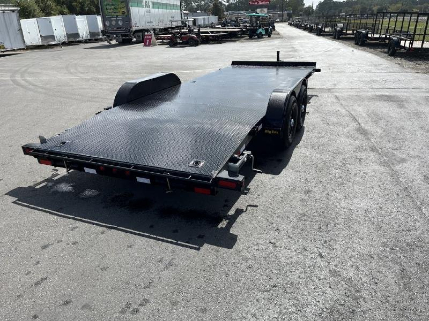 New 10DM-20BK BIG TEX 7' X 20' CAR HAULER