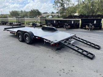 New 10DM-20BK BIG TEX 7' X 20' CAR HAULER