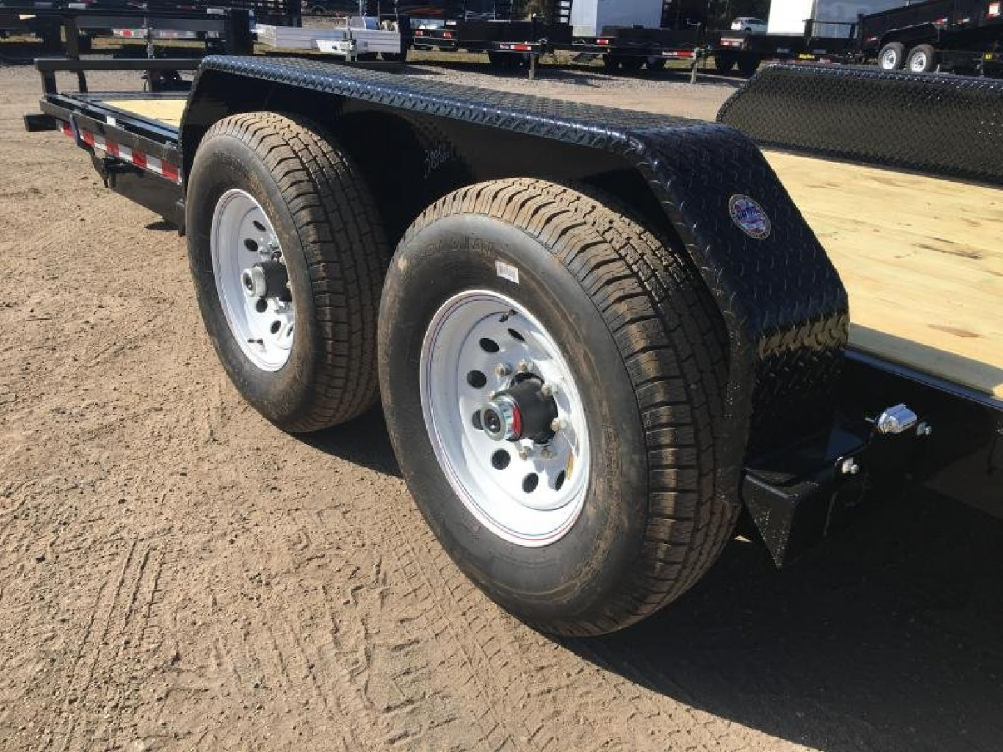 New 14FT-20BK BIG TEX 7' X 20' TANDEM AXLE TILT DECK EQUIPMENT TRAILER