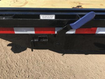 New 14FT-20BK BIG TEX 7' X 20' TANDEM AXLE TILT DECK EQUIPMENT TRAILER