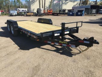 New 14FT-20BK BIG TEX 7' X 20' TANDEM AXLE TILT DECK EQUIPMENT TRAILER