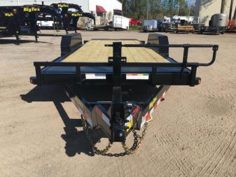 New 14FT-20BK BIG TEX 7' X 20' TANDEM AXLE TILT DECK EQUIPMENT TRAILER